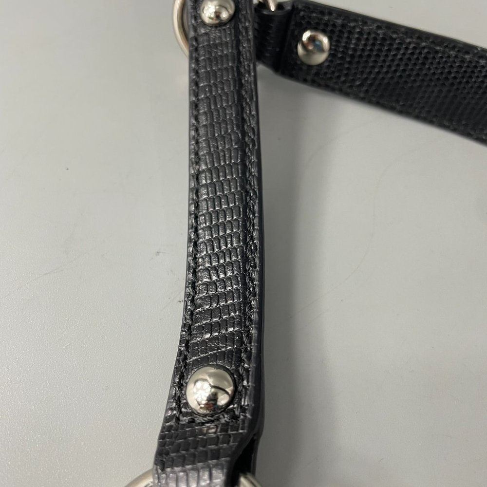 Coach Croc Print Three-Section Strap - image 8